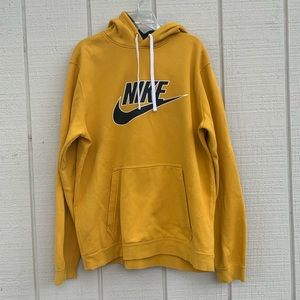 Nike Mustard Logo Hoodie